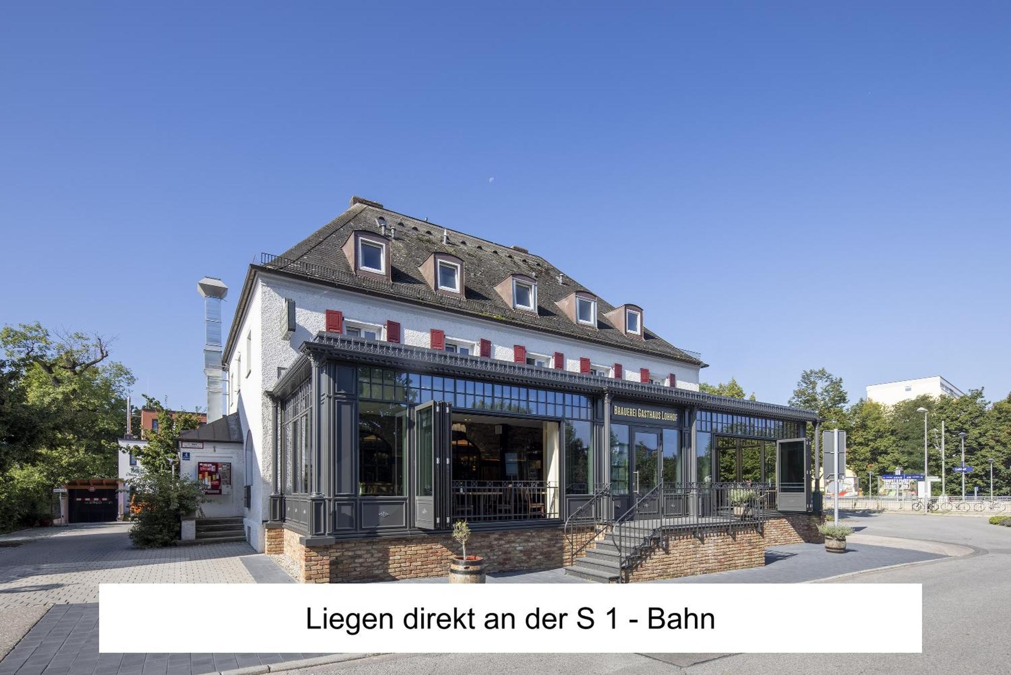 Brauerei Lohhof Im Muenchner Norden, Direkt An Der S1, Naehe Vom Flughafen, Zentrum, A92, Allianz Arena, Ruderregatta Und Schiessanlage G- Hochbrueck Entfernt, Internationale Kueche